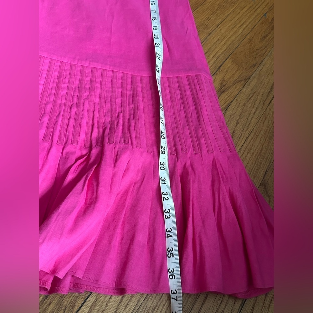 Elie Tahari Fuchsia Sleeveless Dress - Picture 5 of 5